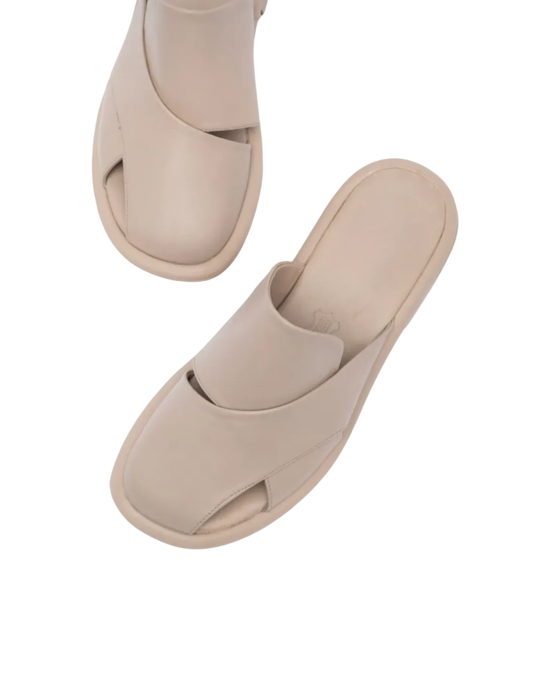 Vizon Deri Casual Terlik 1206