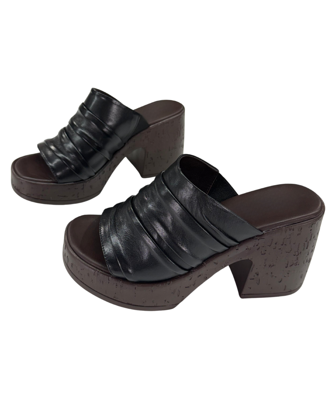 Siyah Deri Casual Terlik 1297