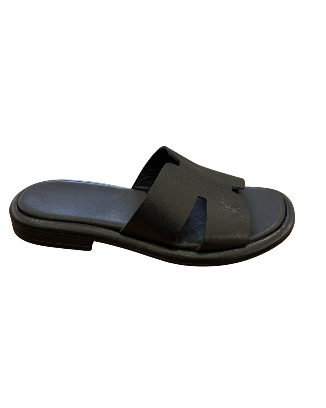 Siyah Deri Casual Terlik 1222