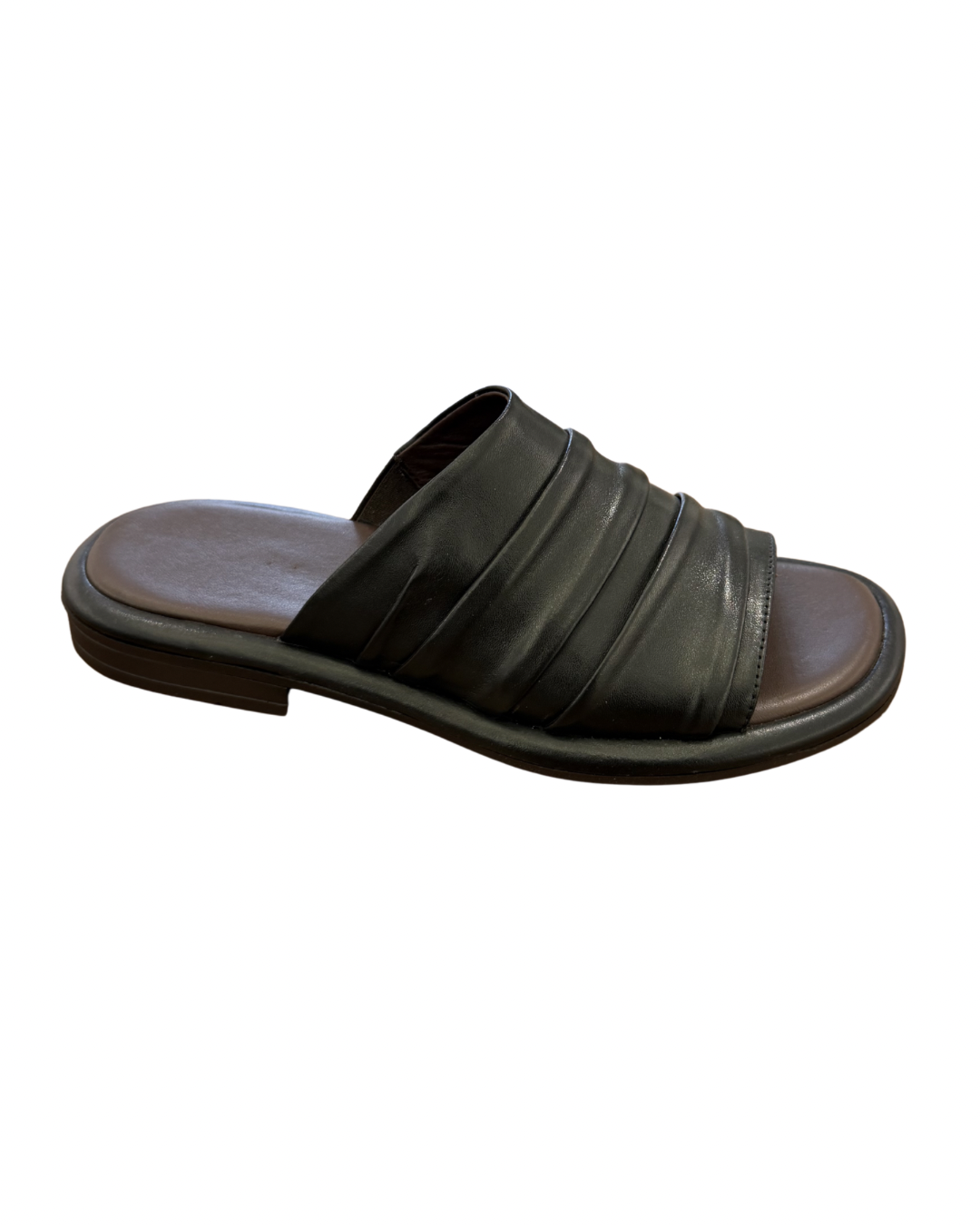 Siyah Deri Casual Terlik 1268