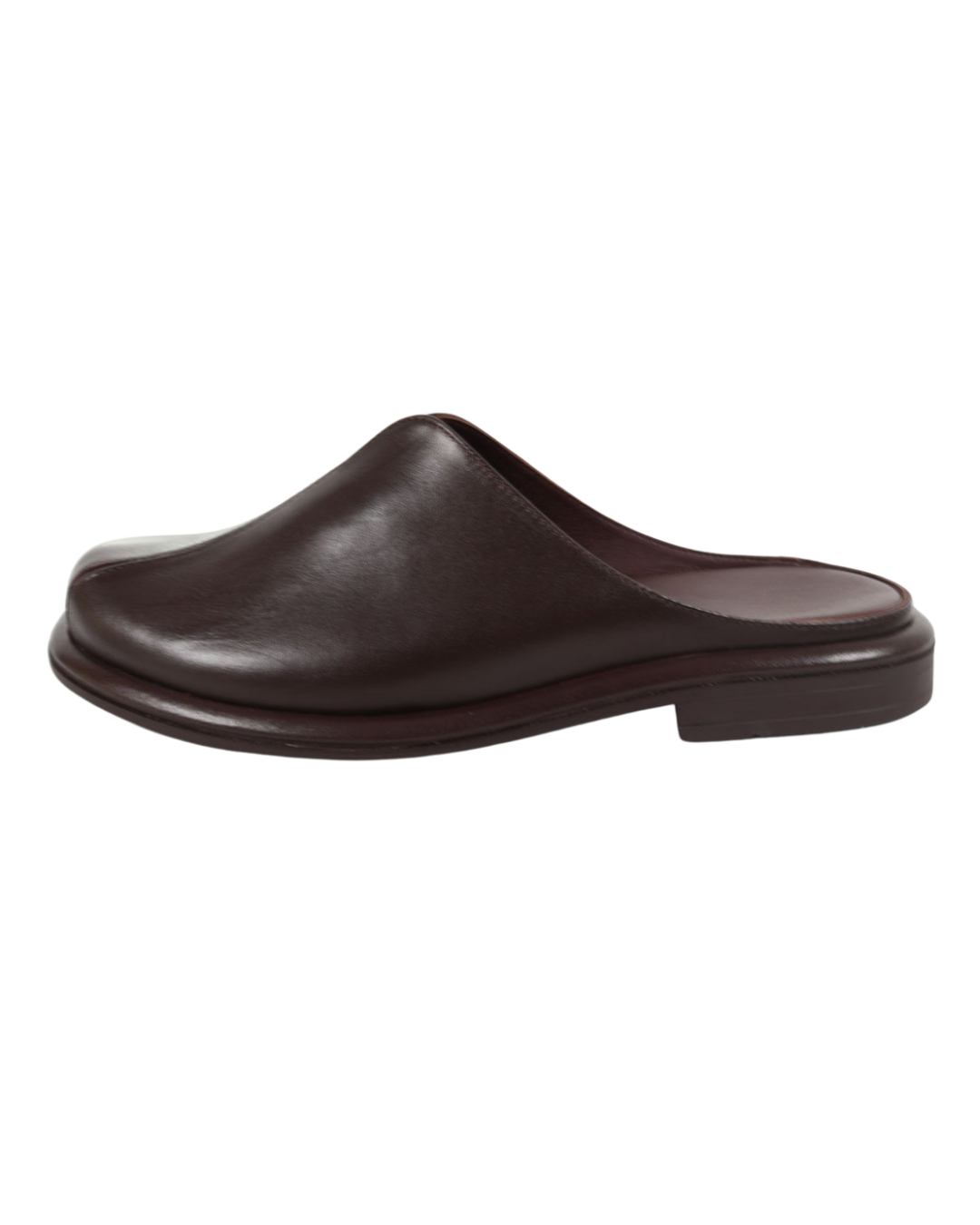 Kahve Deri Casual Terlik 1229