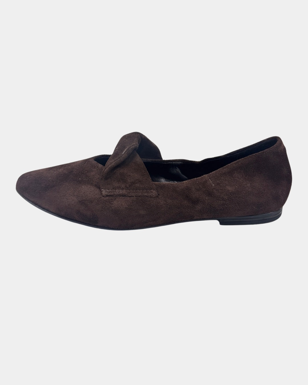 Kahve Süet Sivri Burun Babet 1162