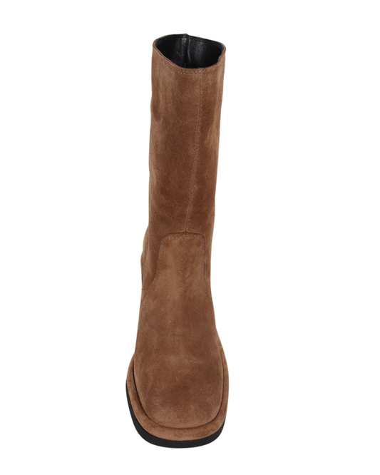 Tarçın Süet Kısa Çizme 1237