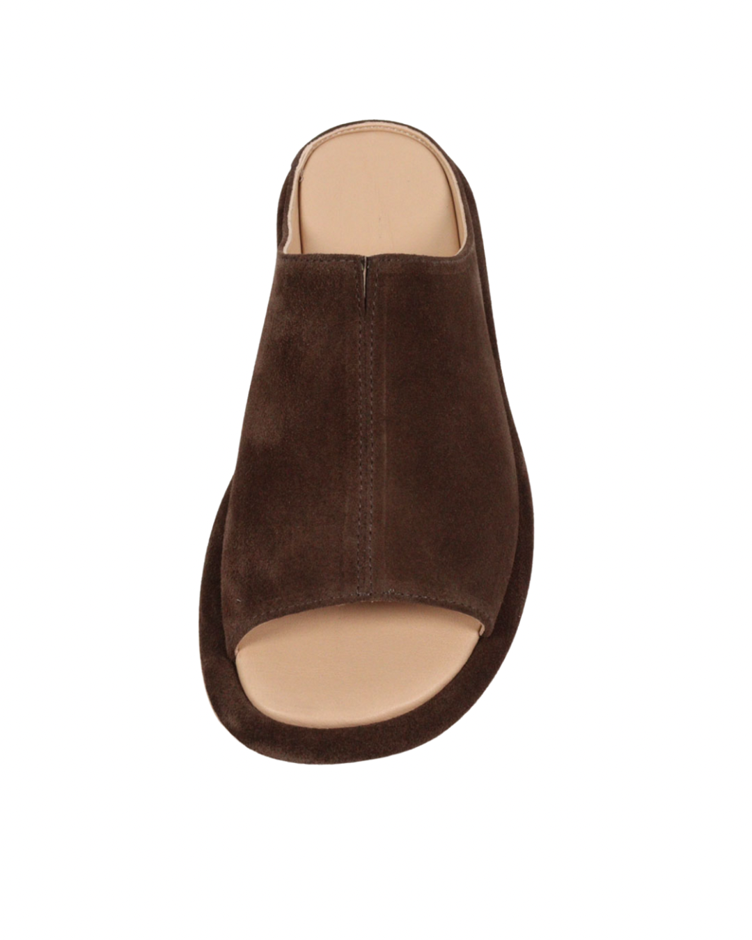 1220 kahve süet casual terlik