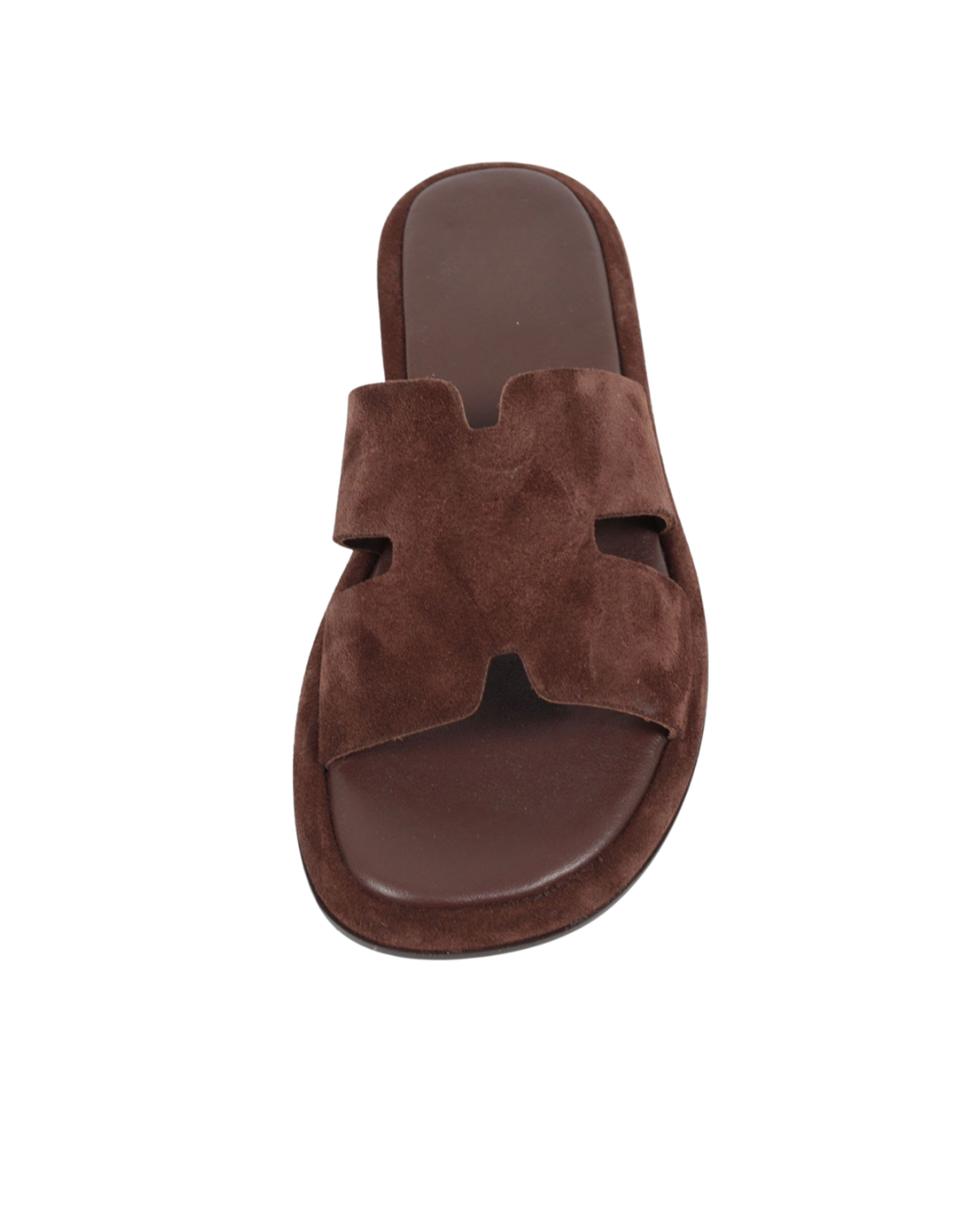 Kahve Süet Casual Terlik 1222-H