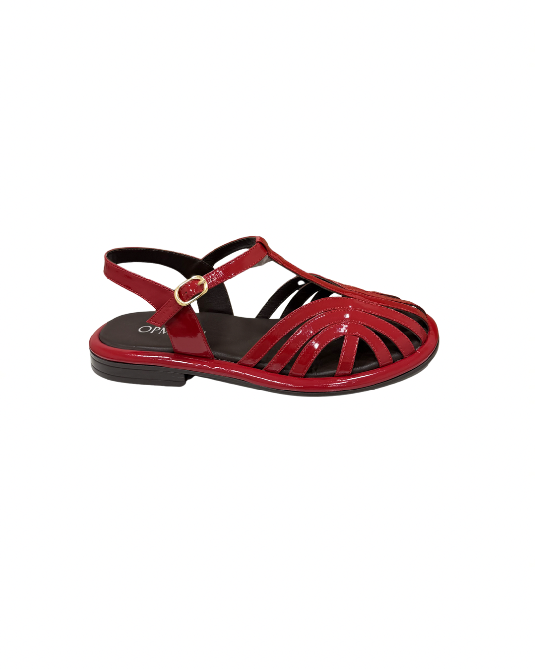 Kırmızı Rugan Casual Sandalet 1271