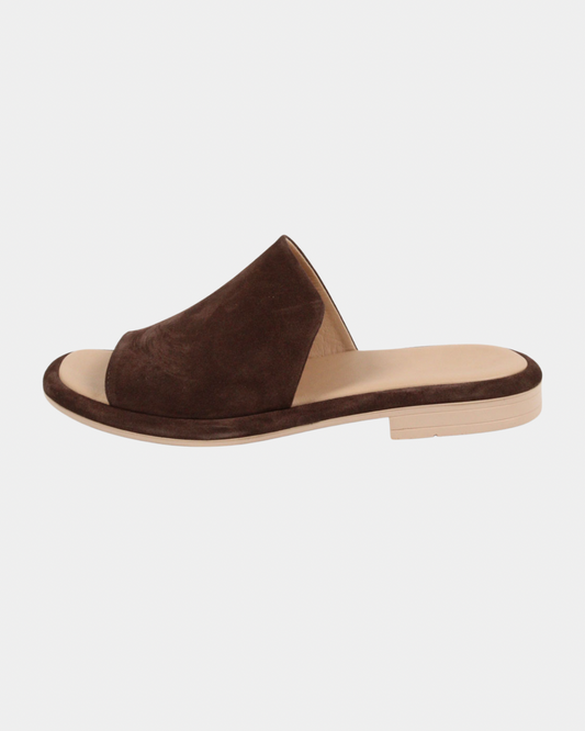 1207 kahve süet comfort terlik