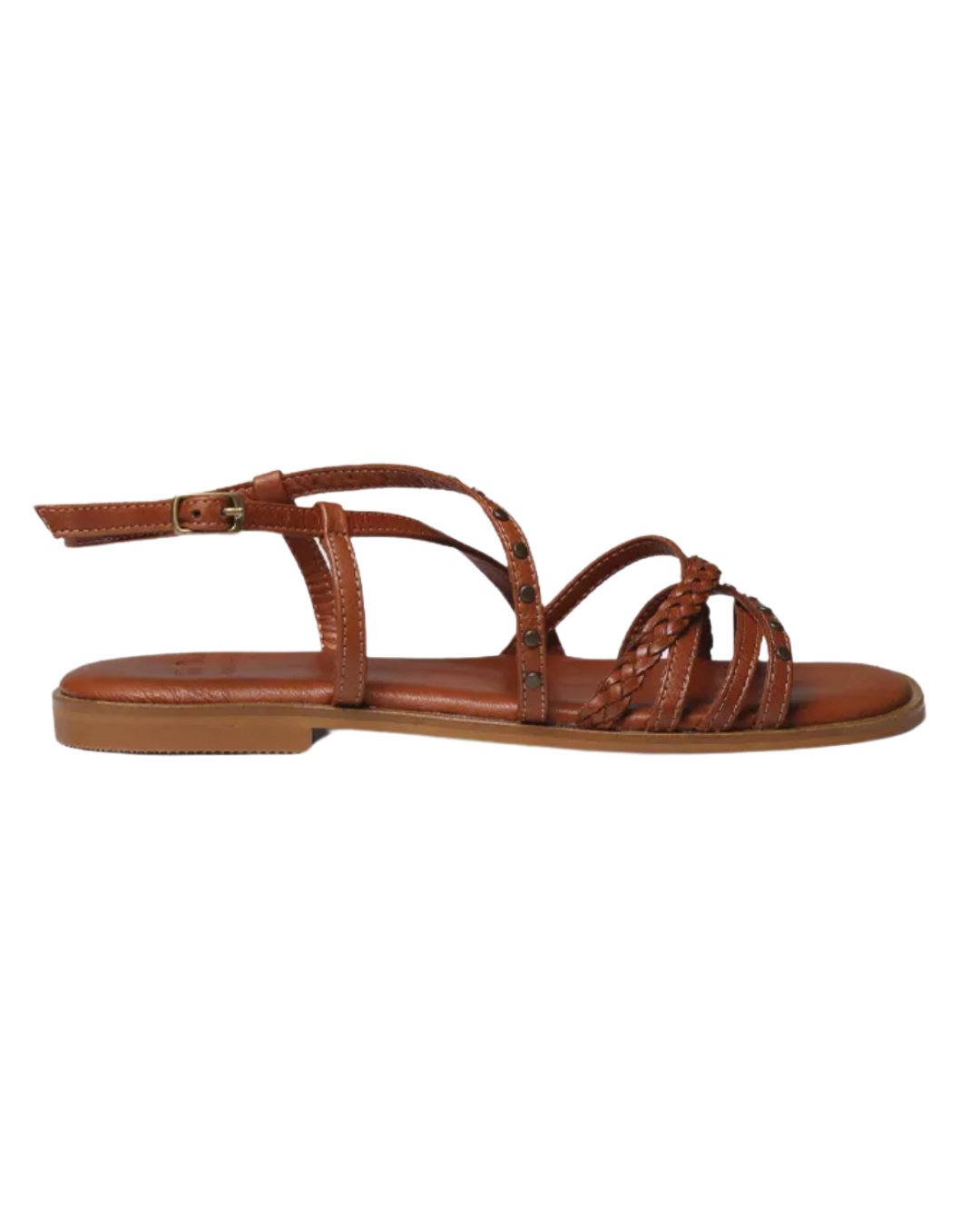 Tan Deri Klasik Sandalet 3209
