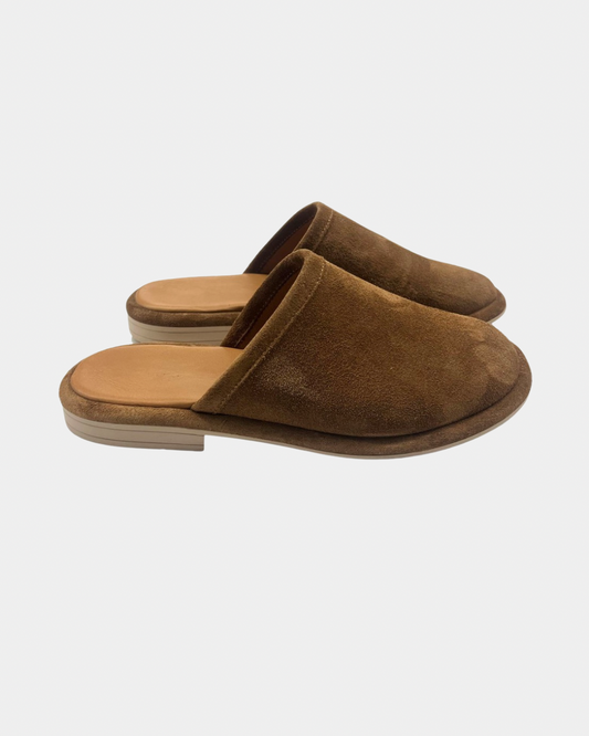 225 tarçın süet comfort terlik
