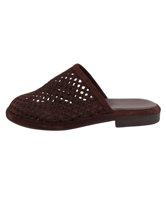 Kahve Süet Comfort Terlik 1225-H