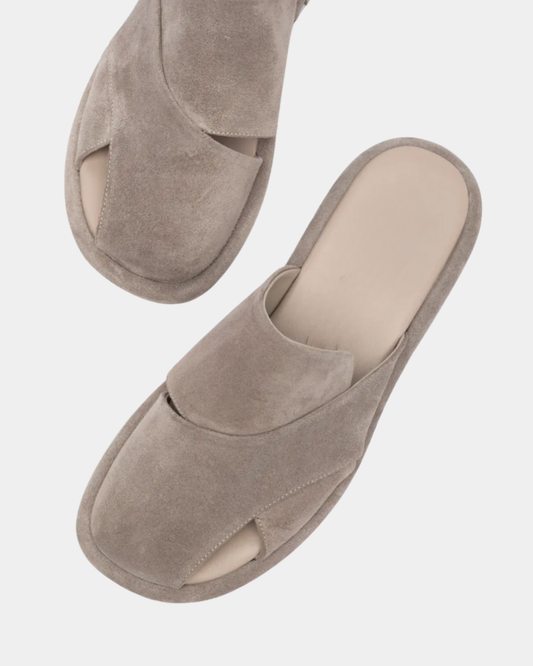 1206 vizon süet casual terlik