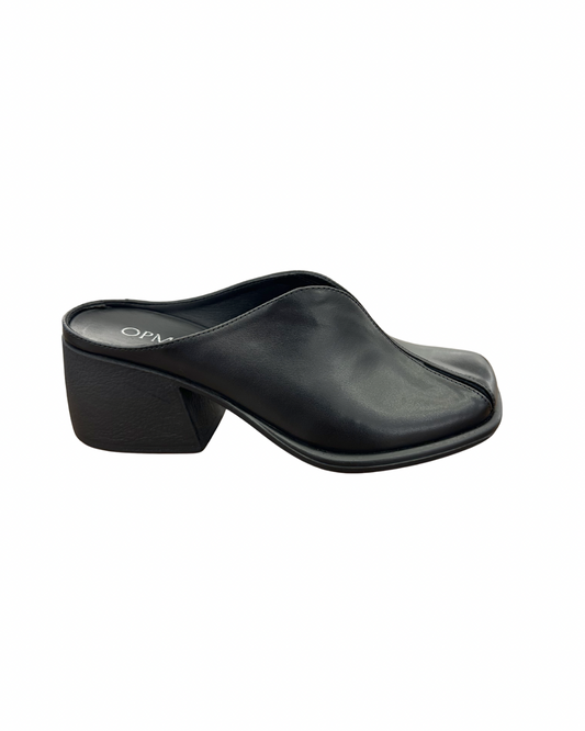 Siyah Deri Casual Terlik 1070