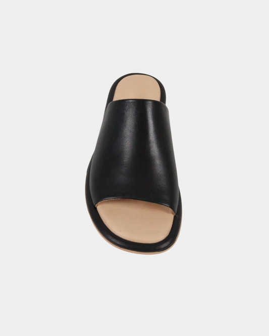 Siyah Deri Casual Terlik 1207