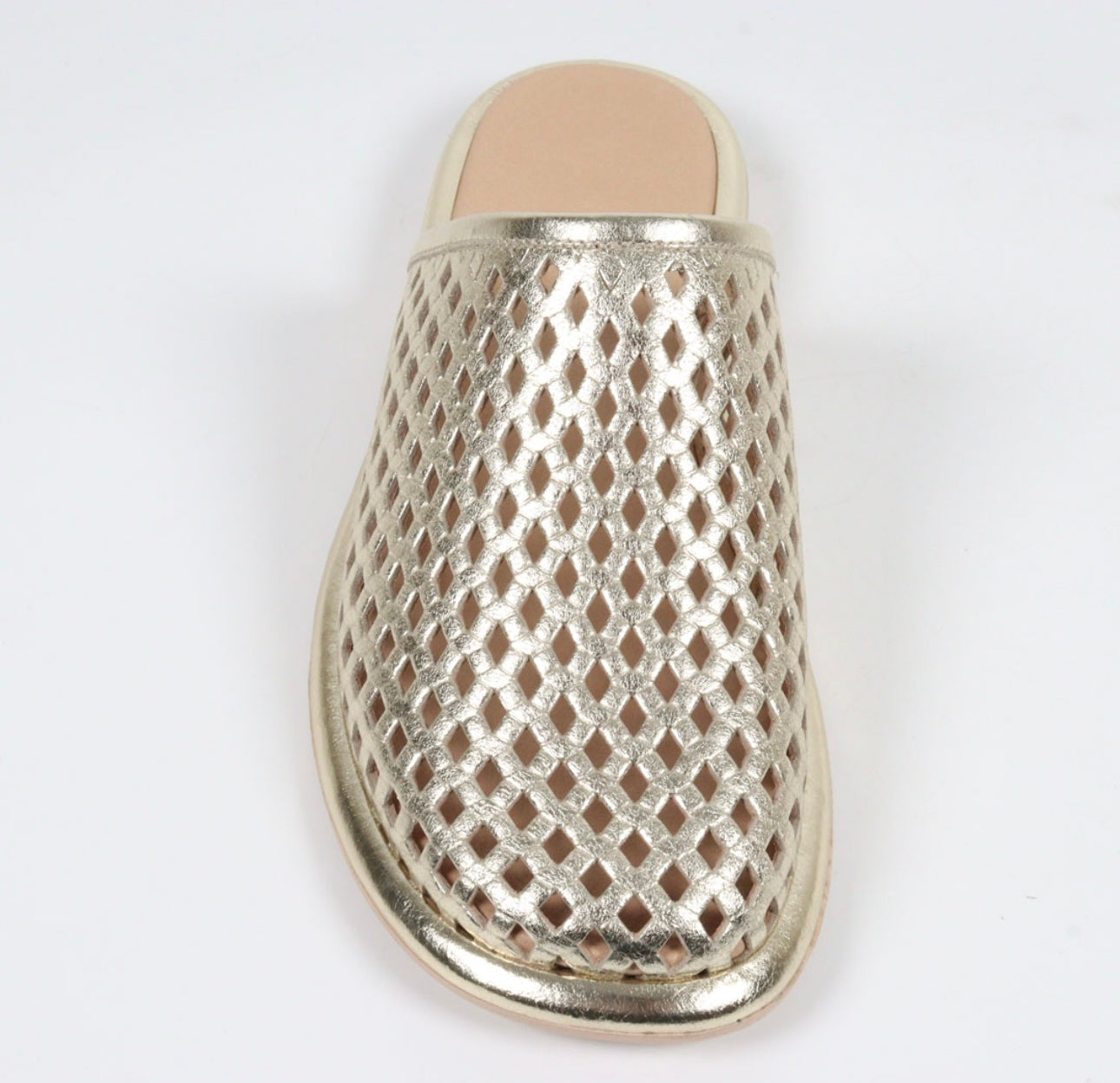 Altın Deri Comfort Terlik 1225