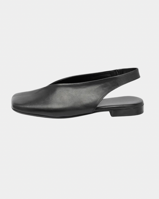 Siyah Deri Casual Ayakkabı 1214