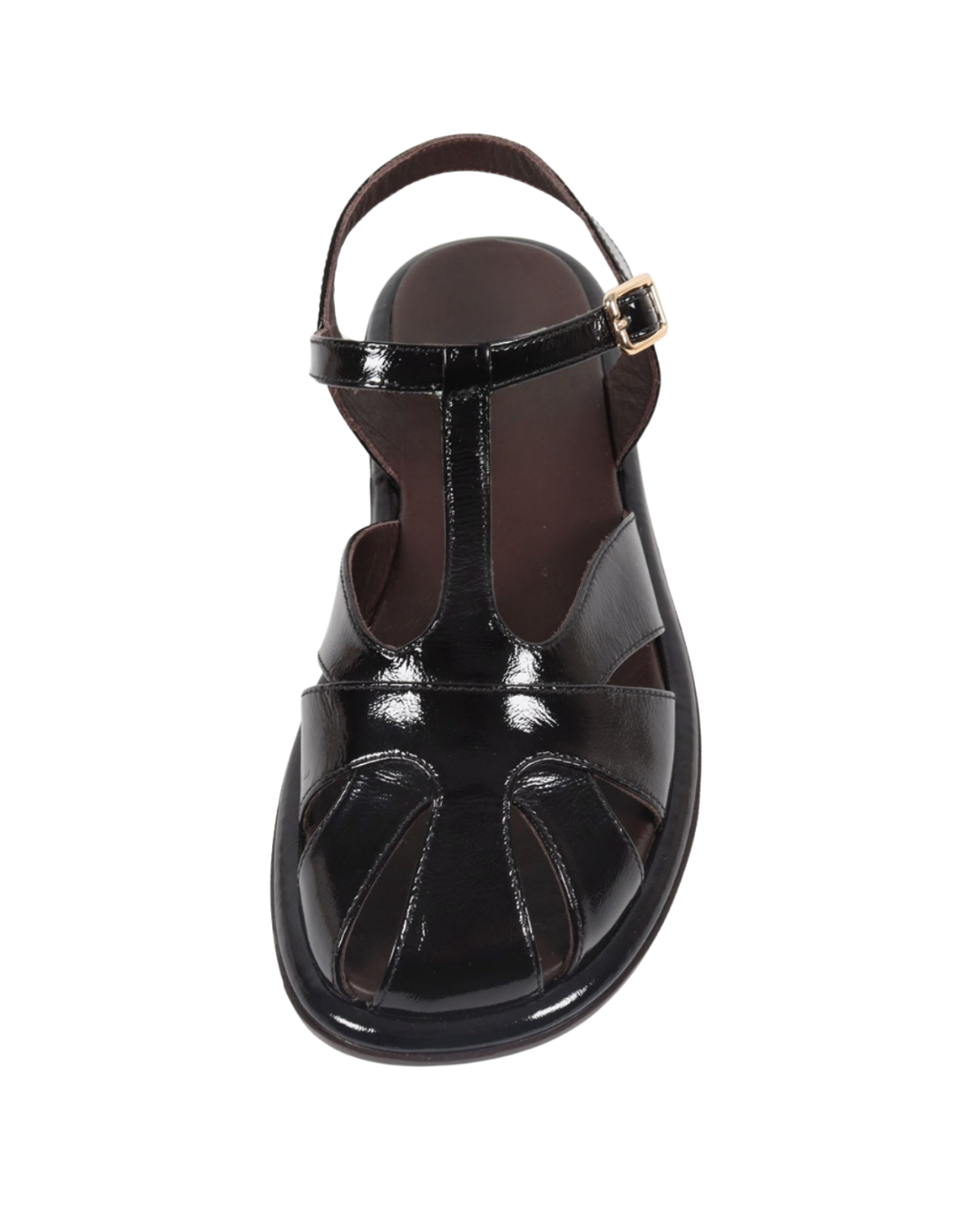 Siyah Rugan Casual Sandalet 1272