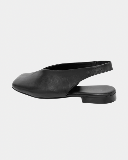 Siyah Deri Casual Ayakkabı 1214