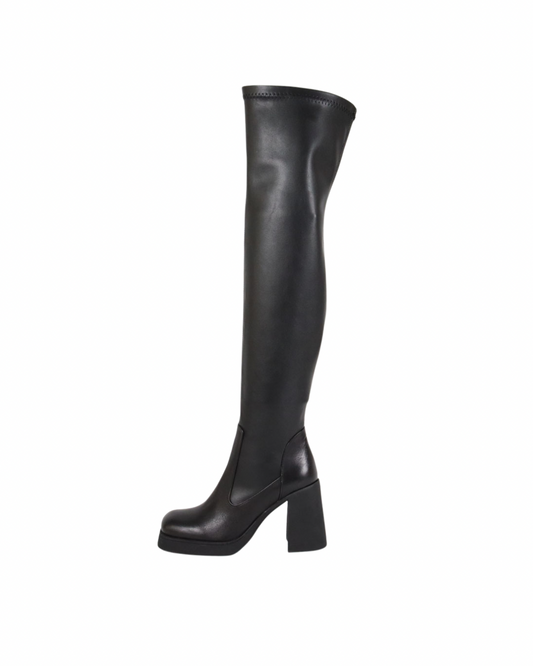 Siyah Streç Çizme 1137