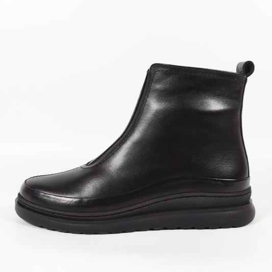 1240 siyah deri comfort bot