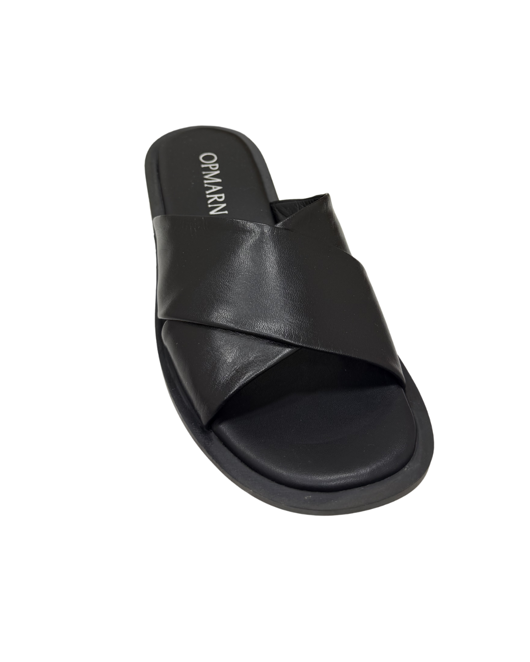 Siyah Deri Comfort Terlik 988