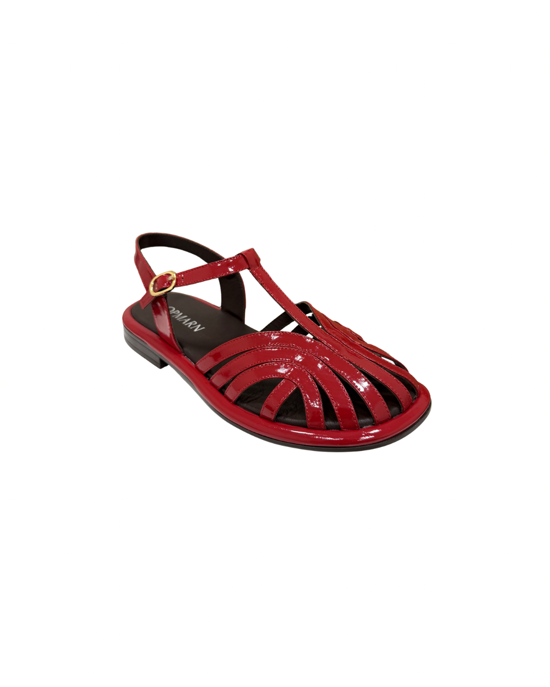 Kırmızı Rugan Casual Sandalet 1271